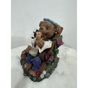 Vintage K’s Collection Teddy Bear Figurine on Chair